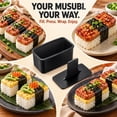 thumbnail image 4 of FUNGYAND Musubi Maker Press Kit with Spam Slicer Onigiri Mold for Lunch Bento, Homemade Sushi Musubi, 4 of 7