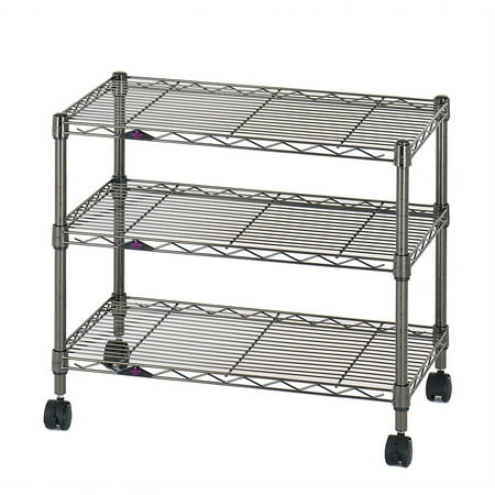 

Luminous Black Nickel Series Pole Diameter 19mm Free Rack 3 Tiers Width 59.5 x Depth 34.5 x Height 51cm BN5160-3// Shelf