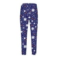 thumbnail image 5 of Pantalones largos para hombre, pantalones deportivos ajustados para correr, pantalones deportivos con cordón, pantalones con estampado navideño, pantalones para hombre, 5 of 5