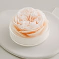 thumbnail image 2 of uvwlwu Rose Flower Shaped Scented Candle Handmade Aroma Soy Wax Decorative Candle Table Photo Prop Birthday Gift Prefect For Meditation Stress Boosting Bath Yoga Mother's Day(PK2), 2 of 6