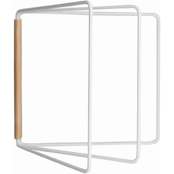 ABCISI Hand Towel Holder, Standing Towel Rack Freestanding Rack, Foldable 3 Tier Heavy Towel Bar Stand for Bathroom Kitchen Countertop