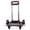 Rose Color, variant on Tibvox 6 Wheels Backpack Trolley with Telescopic Handle Rolling Luggage Carts for Teens
