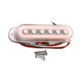 thumbnail image 4 of Pastilla de guitarra de bobina simple, pieza de metal para guitarra eléctrica, reemplaza la pastilla del puente del mástil. Cuello, 4 of 9