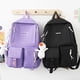 thumbnail image 3 of Pack Viaje 4 piezas Mochila de lona Combo Set Mochilas escolares con bandolera Caja de lápices Mochi Tomshoo  Pack Viaje, 3 of 7