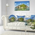 thumbnail image 3 of Designart Anse Lazio Beach Seychelles Panorama - Seashore Throw Pillow - 12x20, 3 of 5