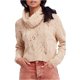thumbnail image 1 of Free People Shades of Dawn suéter para mujer, beige, grande, 1 of 2