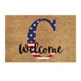 thumbnail image 2 of ViLaViDeca 4th Of July Door Mat Patriotic Doormat Entryway Rug Welcome Independence Day Doormat Stain And Fade Patriotic Decor Welcome Outdoor Mat Decorative For Home, 2 of 4