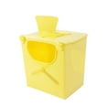 thumbnail image 2 of Caja de reproducción de pájaros cama de anidación de pájaros colgantes prácticas jaula de pájaros estables para pájaros para periquitos loros de Amarillo, 2 of 8