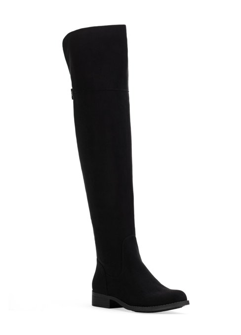 Sun + Stone Women's Brinley Strapped Lug Sole Boots Black Size 6 M