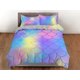 thumbnail image 3 of Juego de Funda Nórdica Infantil Escamas de Pez Sirena Colores Degradados, Ropa de Cama Infantil, Niños, 3 of 4