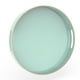 thumbnail image 1 of Bandeja Decorativa Verde Menta para Mesa de Centro, Moderna Bandeja Redonda con Asas, Bandeja de té de plástico de 13 Pulgadas para otomana, decoración de baño, 1 of 7