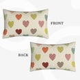 thumbnail image 4 of Balery Heart Polka Dot Bedding Queen Pillow Cases - Envelope Closure - Soft Brushed Microfiber Fabric - Shrinkage and Fade Resistant Pillow Cases-14"x20", 4 of 9