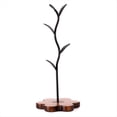 thumbnail image 1 of Soporte para Tazas de Café con Forma de Árbol para Mostrador, con Base de Madera y Forma de Hoja. Accesorio para Barra de Café., 1 of 5