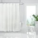 thumbnail image 4 of Cortina de ducha de plástico impermeable y resistente al moho, tamaño extragrande (21,5 x 24,8 m), ideal para baño, inodoro, bañera o mampara., 4 of 5