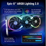 PNY NVIDIA GeForce RTX™ 5080 Epic-X™ ARGB OC Triple Fan, Graphics Card 16GB GDDR7, 2.99-Slot