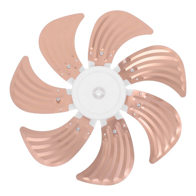 SOPOTUTU Universal Aluminum Pedestal Fan Blade Replacement for Office and Home Cooling