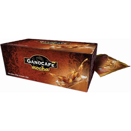 Value buy Gano Excel Mocha Coffee Ganoderma Lucidum Extract (1 Box = 15 sachets) (1x15)