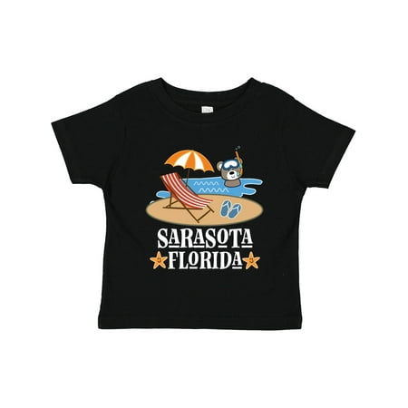 

Inktastic Sarasota Florida Beach Vacation Gift Toddler Boy or Toddler Girl T-Shirt