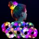 thumbnail image 1 of Accesorios para el cabello LED Scrunchies POZILAN Light Up para mujer, 1 of 6