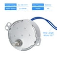 thumbnail image 4 of Uxcell Synchronous Motor AC100-127V 2.5-3RPM 50-60Hz CW 4W D Shaft Electric Motor for Microwave Oven, Fan, 4 of 4