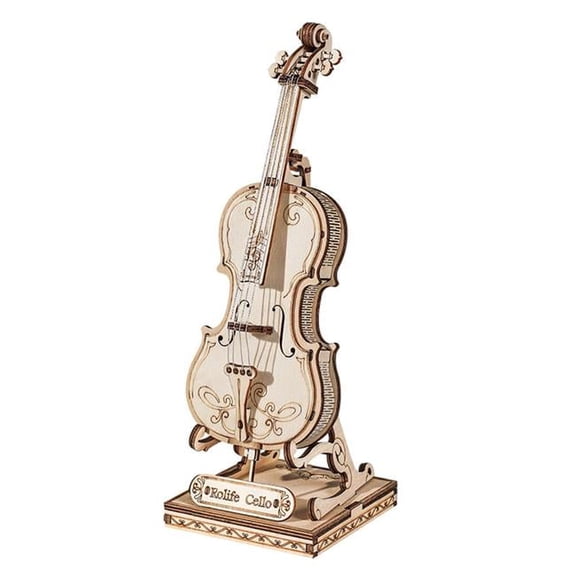 Robotime ROETG411 Musical Instruments Cello Puzzles