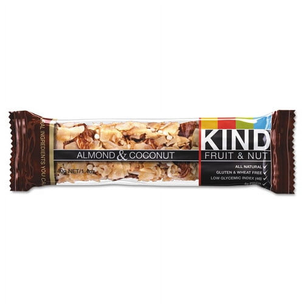 Fruit And Nut Bars, Almond And Coconut, 1.4 Oz, 12/box | Bundle of 2 Boxes