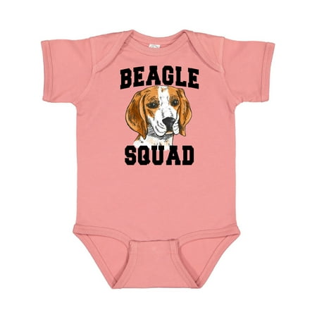 

Inktastic Dog Beagle Squad Gift Baby Boy or Baby Girl Bodysuit