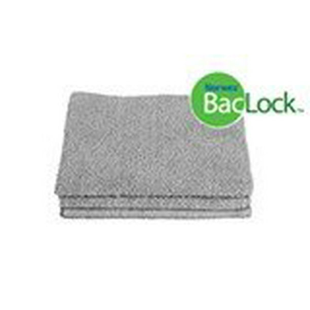 Norwex Antibacterical Antimicrobial Microfiber Wash Cloths Graphite 3 Wash Cloths Walmart Com Walmart Com