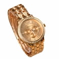 thumbnail image 2 of Clearance Sale Sfonq Womens Watches Women Fashion Stainless Steel Band Analog Quartz Round Wrist Watch Watches Mothers Day Gift for Grilfriend,Rose Gold Buy 2 Save 10%, 2 of 3