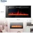thumbnail image 5 of Calentador Chimenea Bluelander Eléctrica, Temporizador, 36 pulgadas, 5 of 5