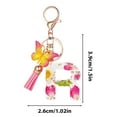 thumbnail image 3 of Home99 Initial Letter Keychain Personalized Alphabet Charm Keyring for Gifts and Accessories, 3 of 3