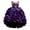 Purple, variant on TOOYOU Girls Dresses Toddler Spring Summer Tulle Sequins Glitter Dress For Performance Children Formal Clothes Cute Bow Dresses For Party Sweet Girl Adorable Sundress ,Size 100 , Blue