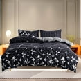 thumbnail image 6 of Duvet Cover Single Size,Duvet Cover Set With Buttons Closure, Ultra Soft Washed Microfiber Bedding Comforter Cover With A Pillowcases For All Season, 6 of 8