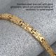 thumbnail image 5 of Brazalete de moda para mujer, brazalete de acero inoxidable con forma de flor1#) Khall Tendencias, 5 of 5
