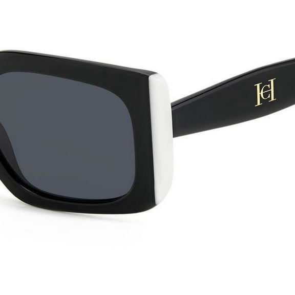 CAROLINA HERRERA Sunglass frames HER 0182/S WOMAN 53.000/22.000/145.000 80S BLACK WHITE