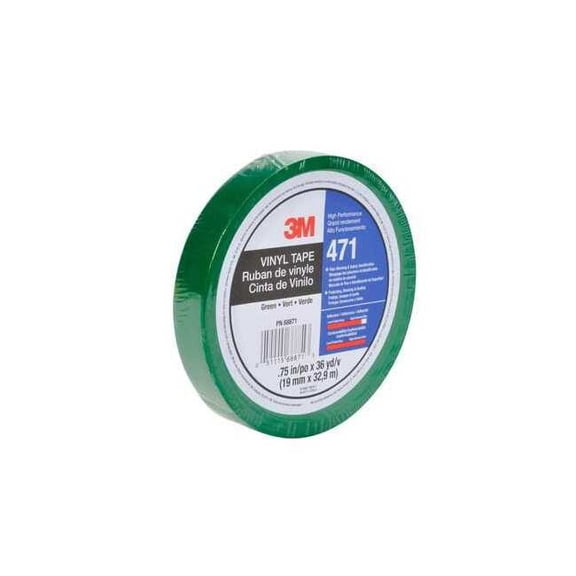 3m Floor Tape,Green,3/4 inx108 ft,Roll 471
