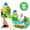 Multicolor, variant on Wilwolfer Spaceship 3pc Toddler Pop up Kids Play Tent with Tunnel and Ball Pit for 3/6 Years Kids Boys Babys Indoor