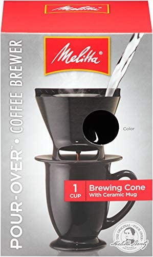 Melitta Ready Set Joe Single Cup Coffee Brewer black MELITTA INC 640007 Melitta Ready Set Joe Single Cup Coffee Brewer black MELITTA INC 640007