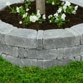 thumbnail image 6 of Pavestone 10.25" Rumblestone Trap Granite Blend (Charcoal/Grey) Concrete Retaining Wall, 6 of 6
