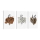 thumbnail image 1 of Cuadro Decorativo Tríptico Vertical Hojas Minimalistas Canvas Revolution  Set De 3 Cuadros 25x38 cm, 1 of 5