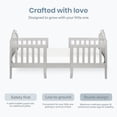 thumbnail image 3 of Dream On Me Rose 3-in-1 Convertible Toddler Bed, Greenguard Gold and JPMA Certified, Platinum, 3 of 6