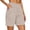 25# Beige, variant on Bermuda Shorts Women Cotton Linen Pull On 2026 High Waist Drawstring Elastic Waist with Pockets Casual Summer Beach Daily Wear Ginger M