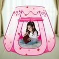 thumbnail image 5 of Yexmas Kids Play Tent, Pop Up Princess Tent Girls Kids Playhouse, Foldable Ball Pit with Carrying Bag, 5 of 7
