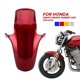 thumbnail image 2 of unique High qualityFront Mud Splash Guard Mudguards for CB250F CB600F CB900F CB1300 250 600 900 CB600 Hornet600 Motorcycle ABS Silver, 2 of 5