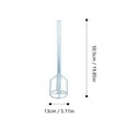 thumbnail image 2 of OUNONA Putty Mixing for DIY Projects Mixing Rod Iron 1Set, 2 of 4