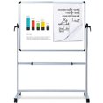 thumbnail image 4 of VIZ-PRO Double-Sided Magnetic Mobile Whiteboard,72 x 40 Inches Aluminium Frame and Stand, 4 of 4