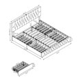 thumbnail image 4 of Mason Lit de rangement plateforme King, beige, 4 of 4