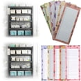 thumbnail image 2 of Sunshy Tearable Memo Book with Clock In Daily Plan Sheets for Efficient Task List Management,Yellow 21.3*8.9*0.6cm, 2 of 9