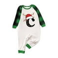 thumbnail image 5 of Niaviben Family Christmas Pajamas Matching Sets Family Holiday Pajamas Christmas Onesie for Family Matching Pajamas Family Pajamas Matching Pijamas Familiares Family Pajama Set C 6M, 5 of 5