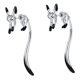 thumbnail image 1 of Pendientes colgantes Sunnimix de zorro 2 piezas, 1 of 8